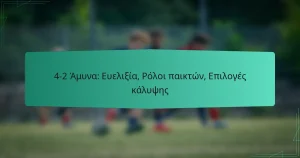 4-2 Άμυνα: Ευελιξία, Ρόλοι παικτών, Επιλογές κάλυψης